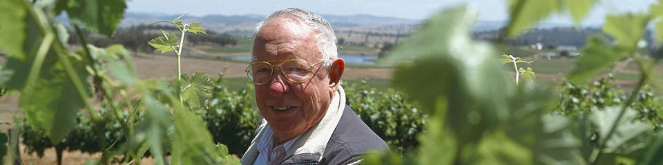 Robert Oatley, pictured here in one of his Vineyards